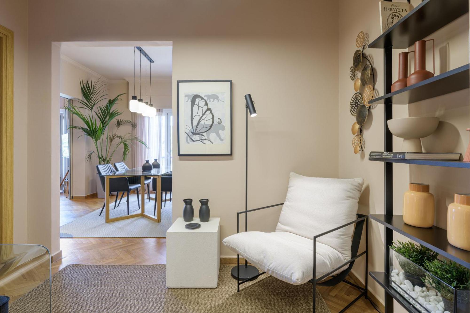 Stylish Flat Overlooking The Temple Of Zeus Apartament